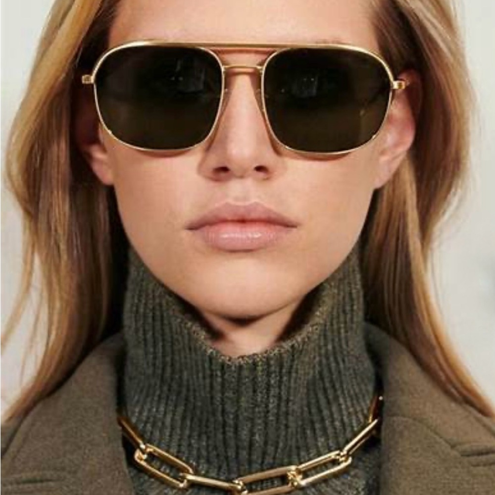 Anine Bing Highland Aviator Sunglasses